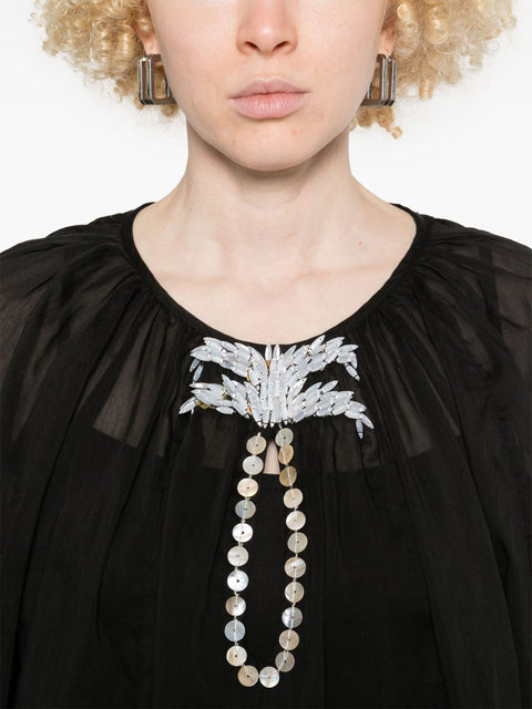 Forte Forte Forte Forte bead-embellished blouse
