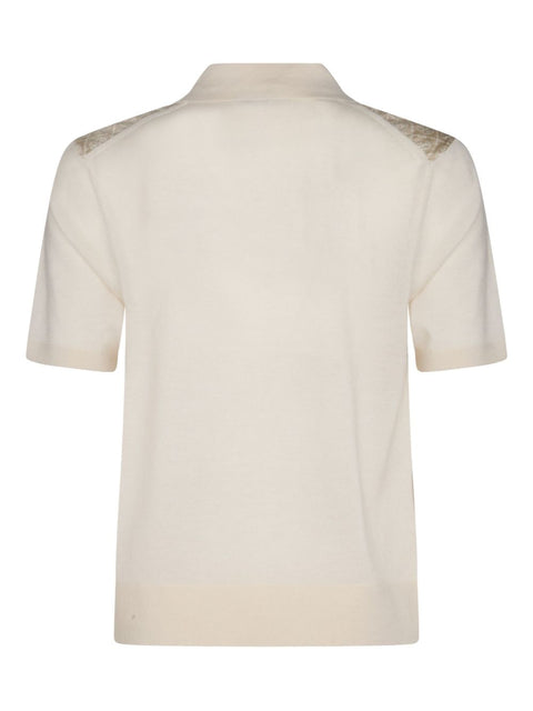 Tory Burch Tory Burch silk polo shirt