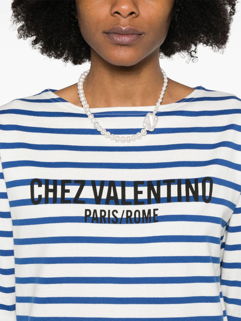 Valentino Valentino striped T-shirt