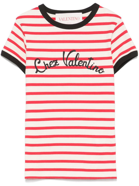 Valentino Valentino striped T-shirt
