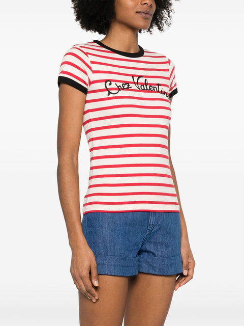 Valentino Valentino striped T-shirt