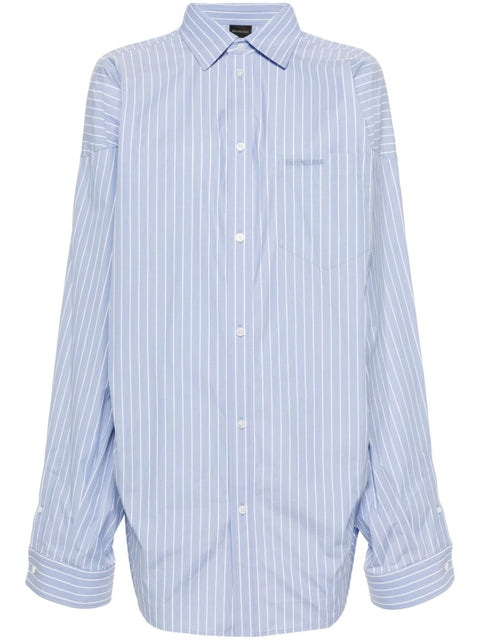 Balenciaga Balenciaga Shirts Clear Blue