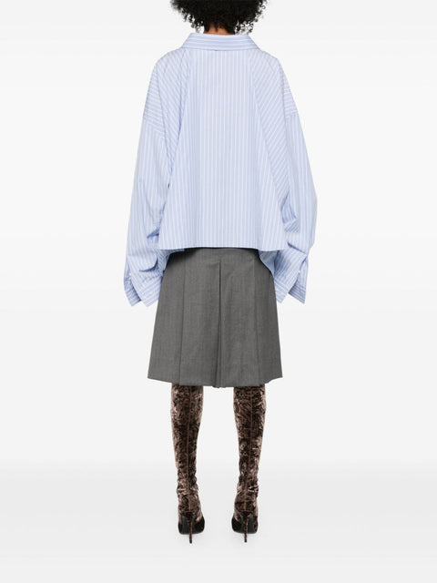 Balenciaga Balenciaga Shirts Clear Blue