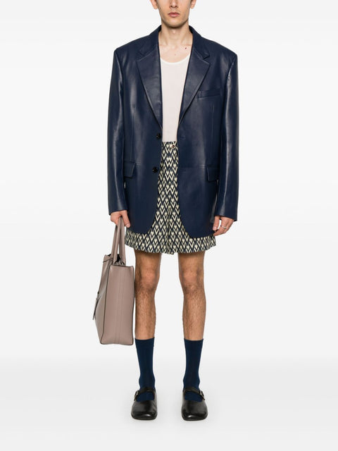 Valentino Valentino Geometric Print Shorts