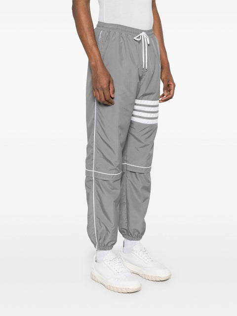 Thom Browne Thom Browne mid-rise ripstop track trousers