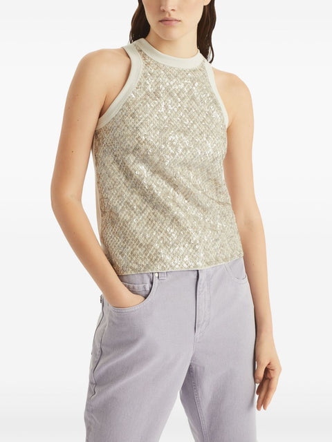 Brunello Cucinelli Brunello Cucinelli Jersey Tank Top