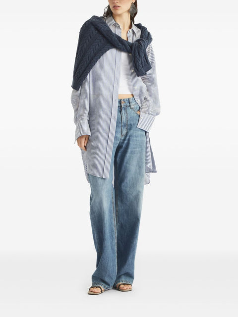 Brunello Cucinelli Brunello Cucinelli cotton boyfriend jeans