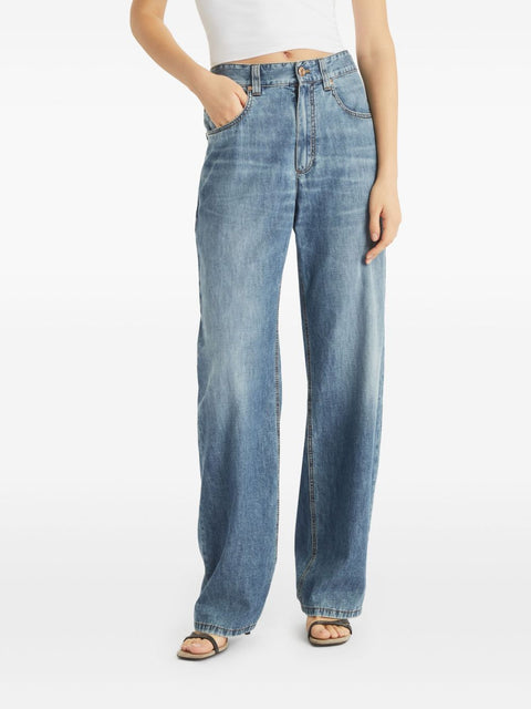 Brunello Cucinelli Brunello Cucinelli cotton boyfriend jeans
