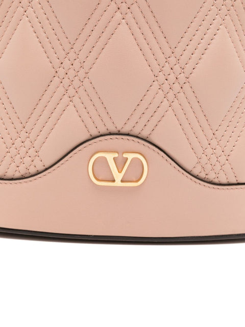 Valentino Garavani Valentino Garavani Quiltie 67 leather bucket bag