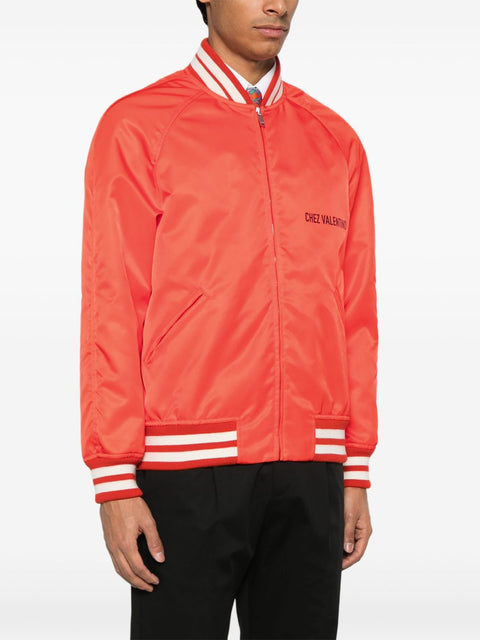 Valentino Valentino chez Valentino-print bomber jacket