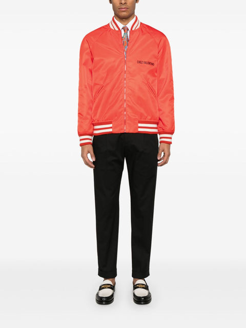 Valentino Valentino chez Valentino-print bomber jacket
