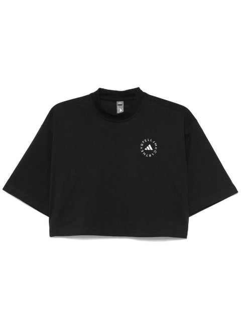 Adidas By Stella McCartney Adidas By Stella McCartney Planet Sport Cropped T-Shirt