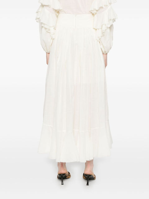 Zimmermann Zimmermann Skirts White