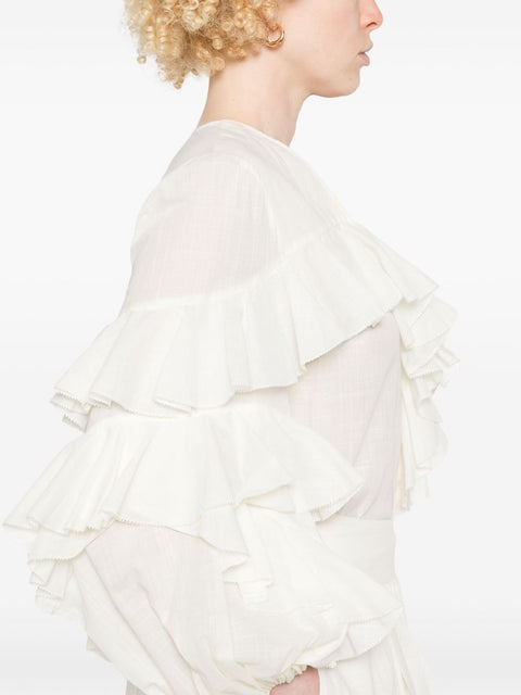 Zimmermann Zimmermann Shirts White
