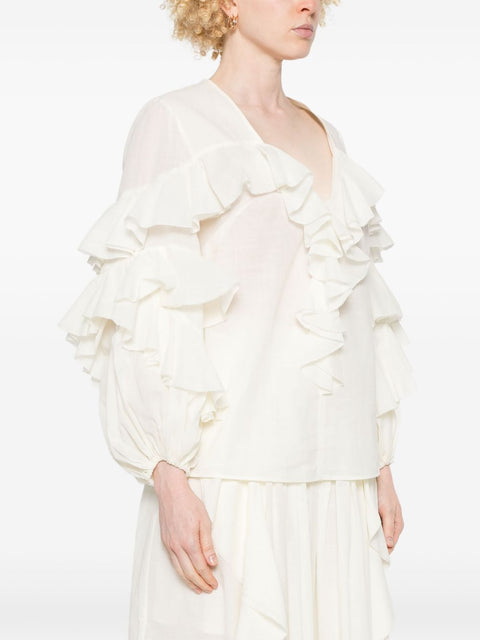 Zimmermann Zimmermann Shirts White