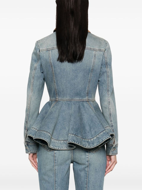 Alexander Mcqueen Alexander McQueen Coats Clear Blue