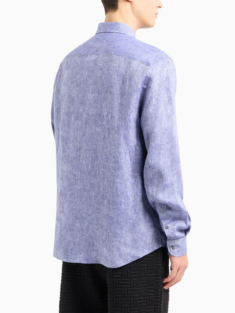 Emporio Armani Emporio Armani linen shirt