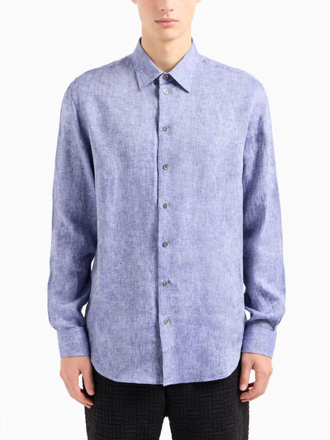 Emporio Armani Emporio Armani linen shirt