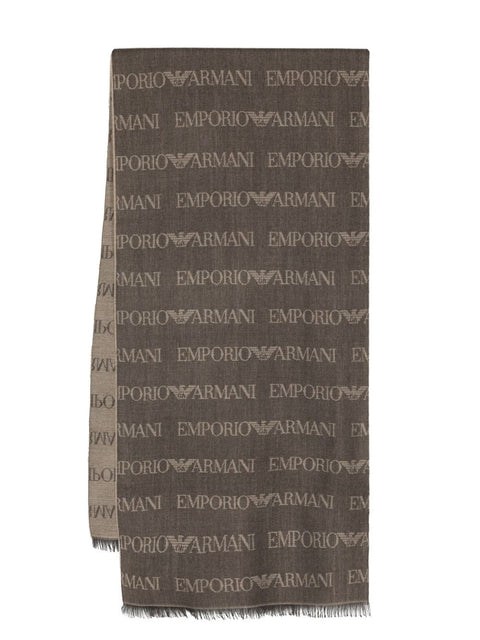 Emporio Armani Emporio Armani Scarfs Brown