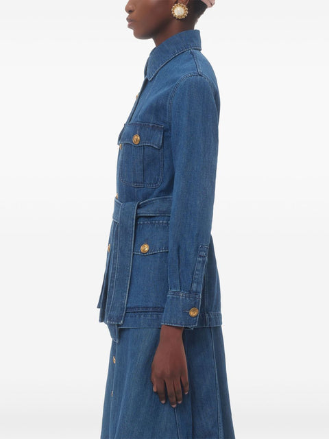 Valentino Valentino Sahariana denim jacket