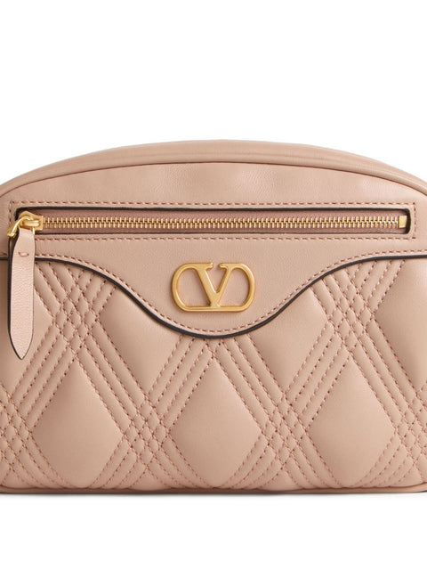 Valentino Garavani Valentino Garavani Quiltie 67 leather camera bag