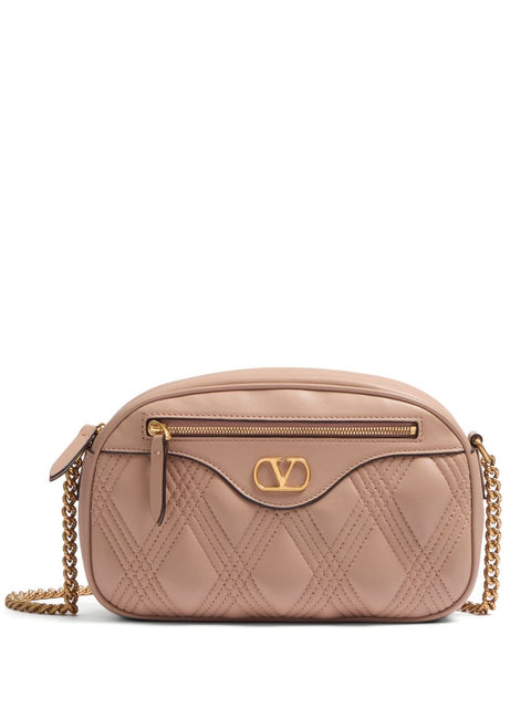 Valentino Garavani Valentino Garavani Quiltie 67 leather camera bag