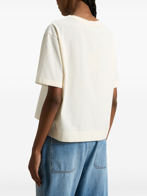 Woolrich Woolrich Pure Pima Cotton T-Shirt with Logo