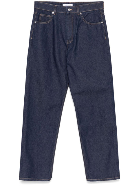 Maison Kitsune Maison Kitsune Mid-Rise Straight Pants