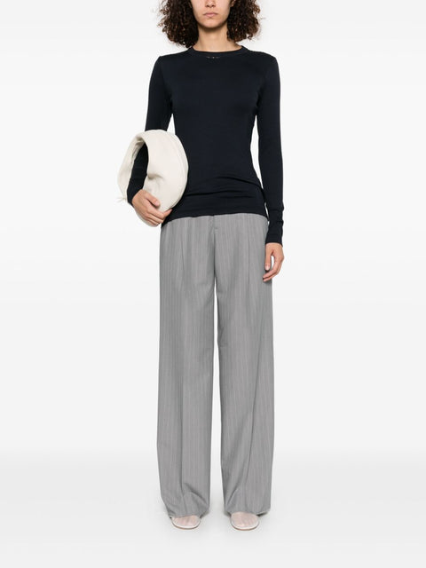 Fabiana Filippi Fabiana Filippi Black Filo Diamante-Detail T-Shirt