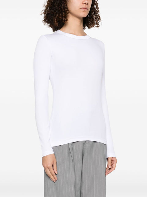 Fabiana Filippi Fabiana Filippi T-shirt With Diamond Thread Detail