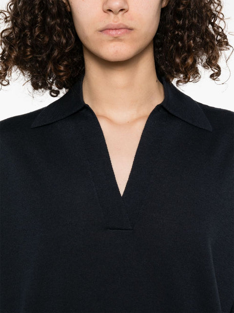 Fabiana Filippi Fabiana Filippi Wool and cotton blend polo shirt