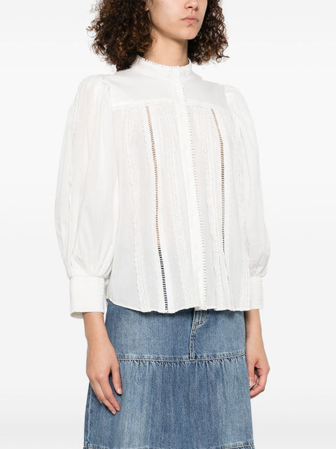 Alice + Olivia Alice + Olivia Cora Cotton Blouse