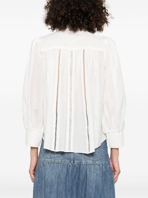 Alice + Olivia Alice + Olivia Cora Cotton Blouse