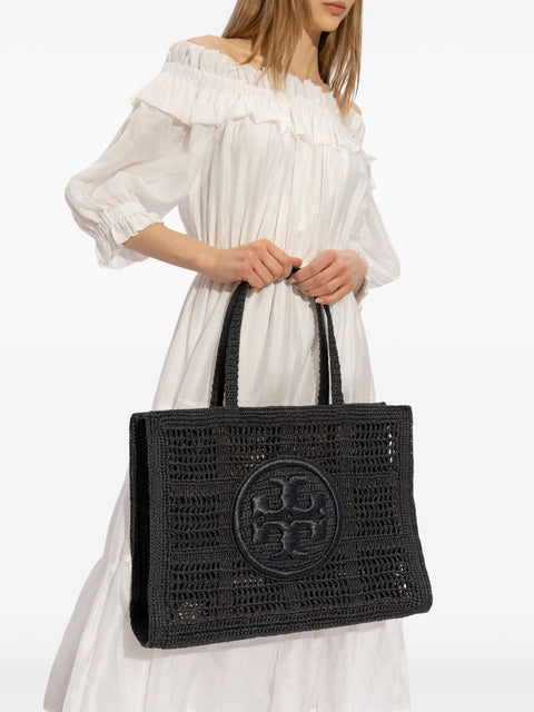 Tory Burch Tory Burch Large Ella Crochet Tote Bag
