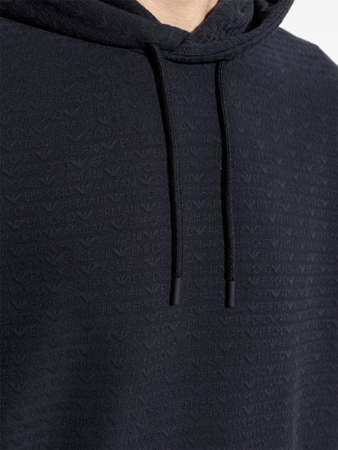 Emporio Armani Emporio Armani All-over Logo hoodie