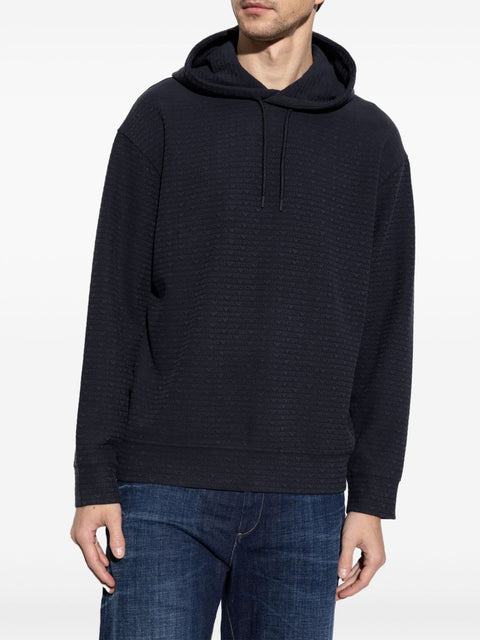 Emporio Armani Emporio Armani All-over Logo hoodie