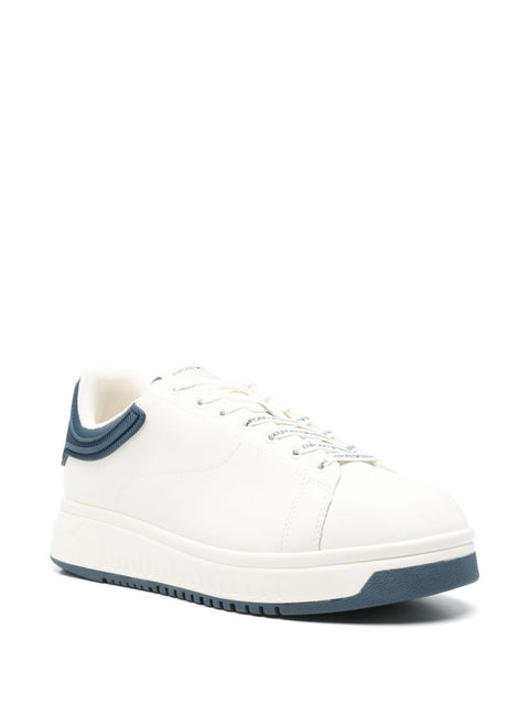 Emporio Armani Emporio Armani leather sneakers