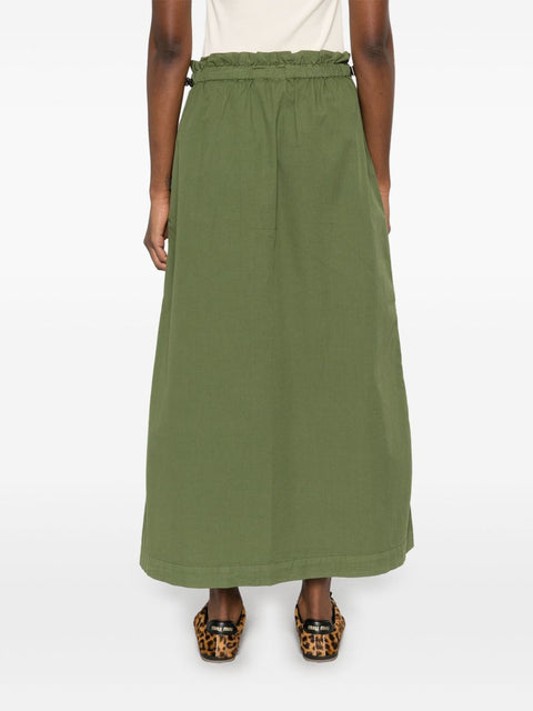 Woolrich Woolrich cotton long skirt