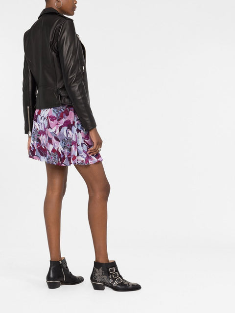 Iro Iro Biker jacket with peak lapels