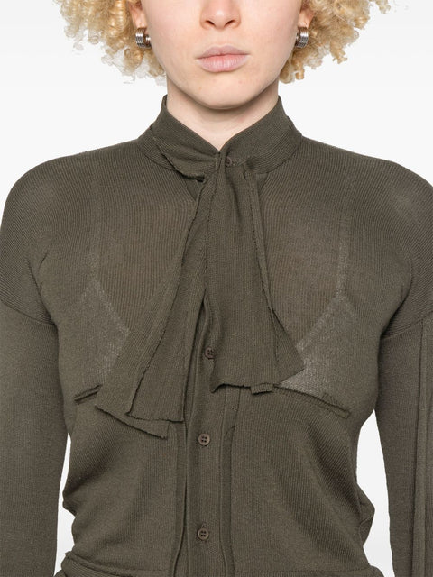 Ottolinger Ottolinger deconstructed cardigan