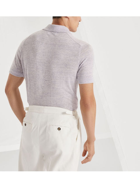 Brunello Cucinelli Brunello Cucinelli T-shirts and Polos Lilac