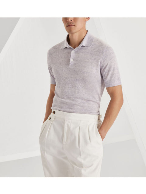 Brunello Cucinelli Brunello Cucinelli T-shirts and Polos Lilac