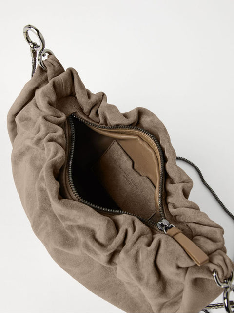 Brunello Cucinelli Brunello Cucinelli Suede Brioche Hobo bag