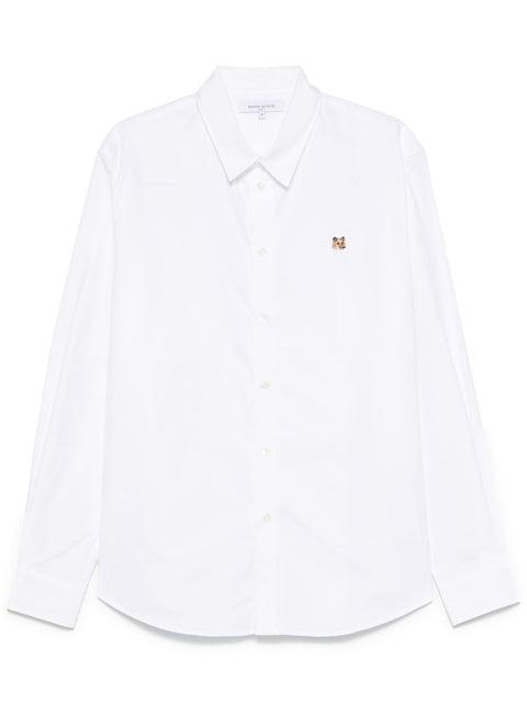 Maison Kitsune Maison Kitsune classic shirt wth fox head logo