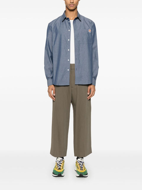 Maison Kitsune Maison Kitsune fox head shirt
