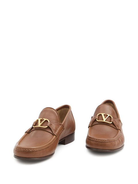 Valentino Garavani Valentino Garavani Flat shoes Leather Brown