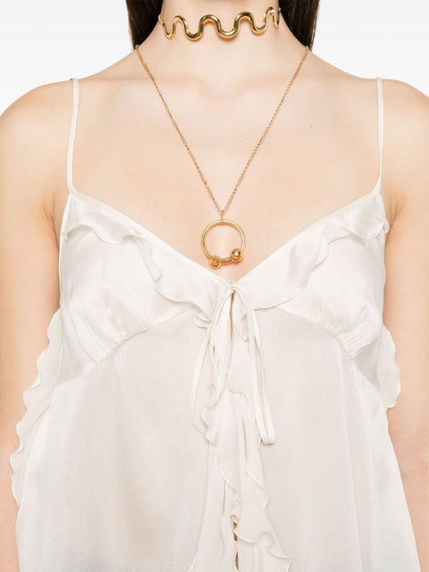 Chloè Chloè White Silk blouse