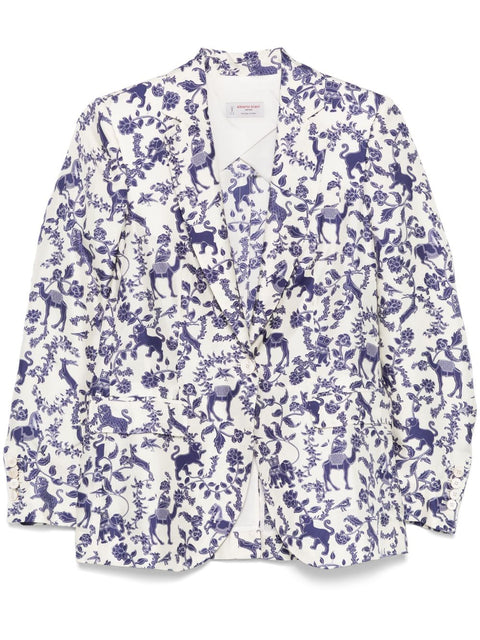 Alberto Biani Alberto Biani printed blazer