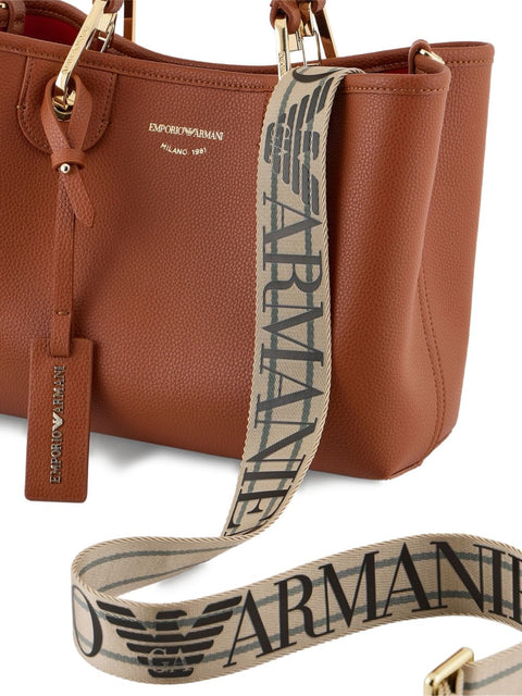 Emporio Armani Emporio Armani Small MyEA shopper bag with deer print