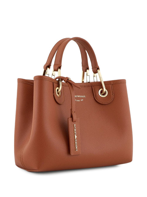 Emporio Armani Emporio Armani Small MyEA shopper bag with deer print